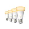 Hue Bluetooth LED White Ambiance set 4ks žárovek Philips 8719514328280 E27 A60 6W 800lm 2200-6500K stmívatelné