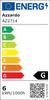 LED Nástěnné svítidlo AZzardo Ancona Wood S AZ2714 6W 360lm 3000K IP20 13,5cm dřevěné