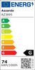 LED Stropní přisazené svítidlo AZzardo Monza II S 50 3000K white AZ3695 74W 6120lm 3000K IP20 50cm bílé čtvercové stmívatelné