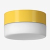 LUCIS stropní a nástěnné svítidlo NOMIA 9,6W LED 3000K sklo žlutá opál BS14.K1.N14.35