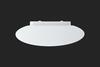 OSMONT 59312 ALTAIR 1 stropní/nástěnné skleněné svítidlo bílá IP41 3000 K 20W LED nouzové kombinované 3 h
