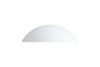 OSMONT 59832 AURA V8 stropní/nástěnné skleněné polovestavné svítidlo bílá IP44 4000 K 15W LED DALI HF