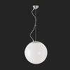OSMONT 66701 ISIS L3 závěsné plastové svítidlo nerez broušená / bílá IP40 4000 K 27W LED DALI