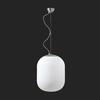 OSMONT 67846 TANIA L2 závěsné skleněné svítidlo nerez broušená / bílá IP40 4000 K 41W LED DALI