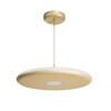 OSMONT ZET60590 ZETA ST2 PF závěsné plastové svítidlo zlatá / bílá IP40 4000 K 38W LED