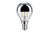 Paulmann LED Retro-kapka 4,5W E14 stříbrný vrchlík teplá bílá stmívatelné 285.04 P 28504 S
