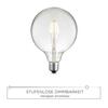 LEUCHTEN DIRECT LED Filament Globe, 4W E27, průměr 125mm 3000K DIM 08459 LD 08459