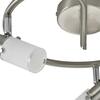 LEUCHTEN DIREKT is JUST LIGHT LED stropní svítidlo, kruhové, ocel, sklo, 3-ramenné 3000K LD 11933-55