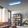 LEUCHTEN DIREKT is JUST LIGHT LED stropní svítidlo, bílé, CCT, RGB, dálkový ovladač, stmívatelné 2700-5000K