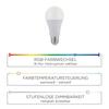 LEUCHTEN DIREKT is JUST LIGHT LED žárovka, RGB+W, Smart Home, E27 MEDION RGB+2700-5000K