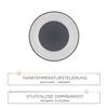 LEUCHTEN DIREKT is JUST LIGHT LED stropní svítidlo, 50cm, stmívatelné, sériový obvod, CCT, proti oslnění 3000-5000K