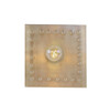 LEUCHTEN DIRECT Stropní svítidlo, zlatá-antik, vintage, 22,5x22,5 cm LD 11917-46