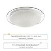 LEUCHTEN DIREKT is JUST LIGHT LED stropní svítidlo, sklo, chrom, kruhové, 38cm 2700-5000K LD 14331-17
