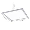 LEUCHTEN DIRECT LED stropní svítidlo, panel, hranaté, 45x45cm 2700-5000K LD 14755-21