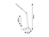 Rabalux stolní lampa Nilfgard LED 13W CCT DIM 2029