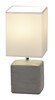 Rabalux stolní lampa Orlando E14 1x MAX 40W šedá 4458