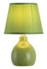 Rabalux stolní lampa Ingrid E14 1x MAX 40W zelená 4477