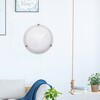 Rabalux stropní svítidlo Alabastro E27 2x MAX 60W bílé alabastrové sklo 3302