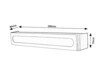 Rabalux koupelnové svítidlo Jakub LED 12W IP44 3480