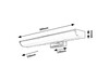 Rabalux koupelnové svítidlo Evron LED 5W IP44 DIM 5062