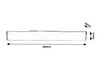 Rabalux koupelnové svítidlo Danton LED 14W IP44 DIM 6270