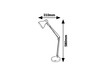 Rabalux stolní lampa Carter E14 1X MAX 11W matná černá 6408