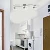 Rabalux bodové svítidlo Soma E14 3x MAX 40W saténová chromová 6303