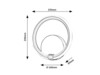 Rabalux nástěnné svítidlo Willow LED 12W 6969