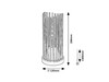 Rabalux stolní lampa Roxas E27 1x MAX 40W matná černá 74021