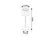 Rabalux stolní lampa Taena LED 4W IP44 CCT DIM 76010