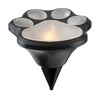 Rabalux venkovní solární svítidlo Wigry LED 0,06W černá IP44 77001