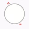 RENDL SLENDER SLIM R 22 zápustná černý chrom 230V LED 30W 3000K R12162