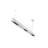 BIG WHITE Q-LINE PD LED vnitřní závěsné svítidlo, 1m, BAP, stříbrná, 3000K 1000934