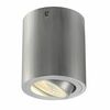 BIG WHITE TRILEDO ROUND CL, stropní svítidlo, LED, 3000K, kulaté, kartáčovaný Al, 38°, 8,2 W, vč. ovladače 113936