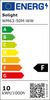 Solight LED COB pásek, 50m, teplá bílá, 10W/m, 1000lm/m, 8mm WM63-50M-WW