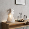 Solight anděl s LED osvětlením a časovačem, 37cm, 3xAA 1V309