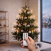 Solight sada LED svíček na vánoční stromek, 10x svíčka, dálkové ovládání, časovač, 1xAAA 1V312