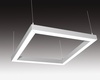 SEC Závěsné LED svítidlo nepřímé osvětlení WEGA-FRAME2-AA-DIM-DALI, 32 W, bílá, 607 x 607 x 50 mm, 3000 K, 4360 lm 321-B-001-01-01-SP