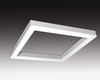 SEC Stropní nebo závěsné LED svítidlo WEGA-FRAME2-CB-DIM-DALI, 32 W, černá, 607 x 607 x 65 mm, 4000 K, 4480 lm 321-B-104-01-02-SP