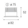 LED2 2150623 SPOT C, B 9W 2700K