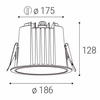VÝPRODEJ VZORKU LED2 2233851 BETA 19 30-40W 3CCT 3000K/4000K/5700K