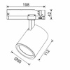 VÝPRODEJ VZORKU LED2 6091633D LOOK, B DIM 32W 3000K černá