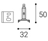 LED2 6361401 ECO TRACK SUSPENSION 7M, W