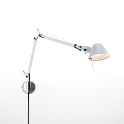 Artemide Tolomeo Micro stolní lampa - lesklá bílá - tělo lampy 0010920A