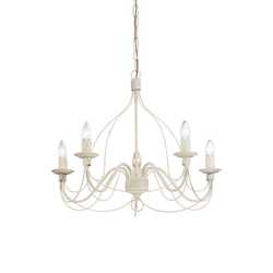 Ideal Lux CORTE SP5 BIANCO ANTICO SVÍTIDLO ZÁVĚSNÉ 005881