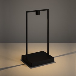Artemide stolní LED lampa Curiosity 36 1,7 W 3000K stmívatelná černá/hnědá