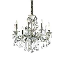 Ideal Lux GIOCONDA SP8 ARGENTO SVÍTIDLO ZÁVĚSNÉ 044934