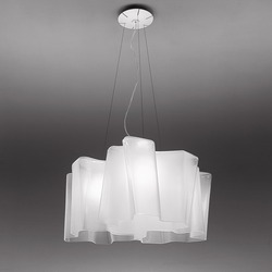 Artemide závěsné svítidlo Logico 3x120° Fumè, E27, 39 W, 220-240 V