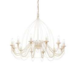 Ideal Lux CORTE SP12 BIANCO ANTICO SVÍTIDLO ZÁVĚSNÉ 097664