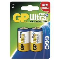 GP Alkalická baterie GP Ultra Plus LR14 (C), blistr 1017312000 S
